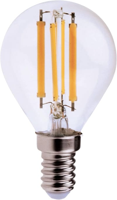 LED Gloeilamp - Mini Bolvormig - Thuis Verlichten - Lange Levensduur - E14 Fitting - Warm Wit
