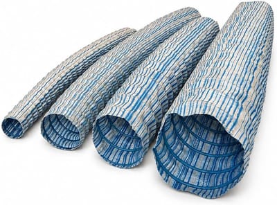 Geperforeerde Afvoerpijp - Flexibele Drainageslang - Waterbeheer Buiten - Versterkte Constructie - 50mm Diameter - Zwart