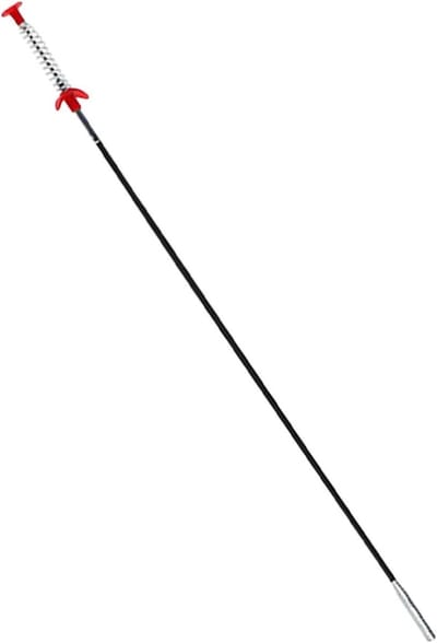 Ontstoppingsstool - Afvoerhulp - Verstopping Verwijderen - Flexibele Klauwen - 1.6 Meter - Zilver