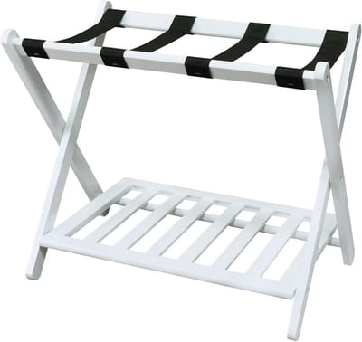 Casual Home Bagagerek, Wit (Nieuw)