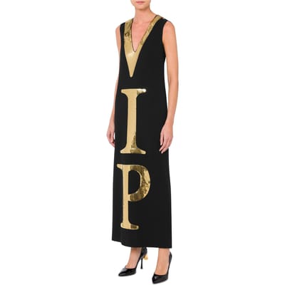 Moschino Dress Archive Capsule Black Size: 40 | Maxi Dresses Outlet | Dames | Zwart