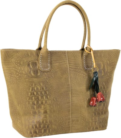 DE LAMASSU leren shopper dames grote handtas schoudertas ruime tas voor werk en dagelijks gebruik