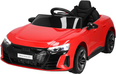 Elektrische AUDI RS E-Tron GT - Elektrische Auto - 12 V Accu - AUX - Aangedreven - Afstandsbediening - Kunststof - Metaal - Zwart - Rood
