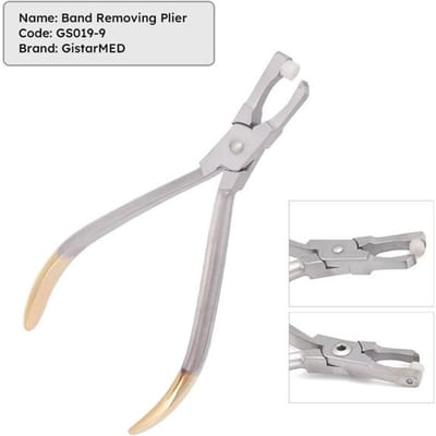 Pince Orthodontique Dentaire Coupe-fil Pince Outil pour Retirer les Bagues Instrument Professionnel de Laboratoire Dentaire pour Orthodontistes