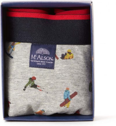 McAlson Boxershort Aansluitend Multicoulered Skiers multicolor L