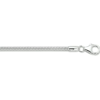 Collier Slang Rond 2,4 Mm