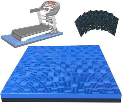 Haltmat voor Fitnessapparatuur - Vloerbeschermer Sportschool - Apparaten Dempen - Schokabsorberend EVA - 200 x 100 x 2.5 cm