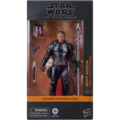 Hasbro Star Wars The Black Series Moff Gideon (Dark Trooper Armor), Star Wars: The Mandalorian Action Figure (15 cm)