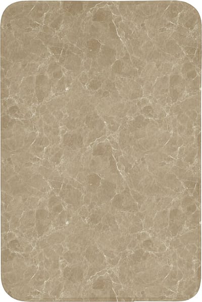 Badmat 60x90 cm - Antislip - Beige - Marmer - Witte aders - Badmatten voor badkamer - Badkamermat - Douchemat - Badkamer mat