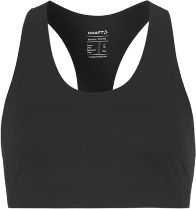 CRAFT COLLECTIVE PADDED SPORTS BRA W Dames Sportbeha - Zwart