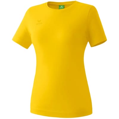 Erima Teamsport T-Shirt Dames - Geel | Maat: 38