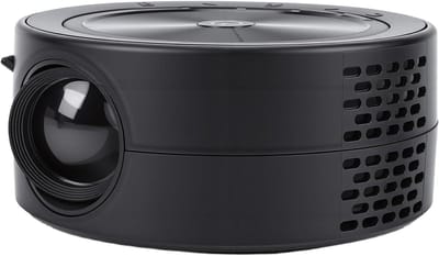 Draagbare Projector - Mini Beamer - Thuisbioscoop Creëren - Oogvriendelijk Diffuus Beeld - 1080P Resolutie - Zwart