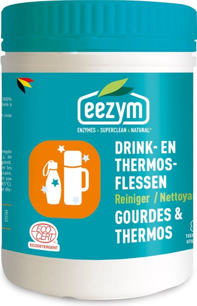 Eezym - Drink- en Thermosflessen reiniger - 500g