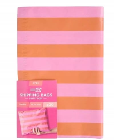 Verzendzak Rood | 20 stuks | 25 x 35 cm | Plastic verzendzakken voor kleding | | Coex shipping bag | Poly mailer | Koerierszakken