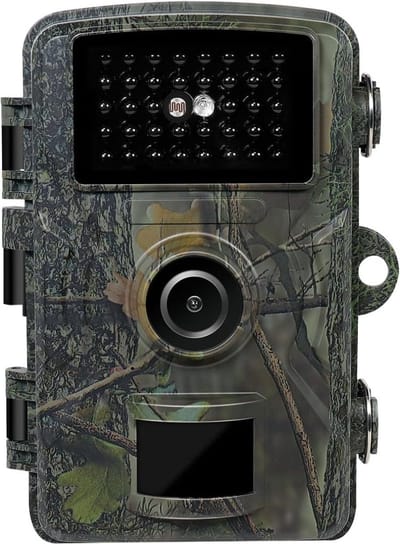 Professionele WildCamera met Nachtzicht – Wildcamera Voor Buiten Met 90°-Groothoeklens – 32GB SD kaart – Full HD 1080p Resolutie - Camouflage