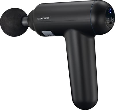 Melissa Massage Pistool - Massage Gun - Oplaadbaar via USB - LED display - 4 Massagekoppen inbegrepen - Massagepistool 16770048 - Zwart