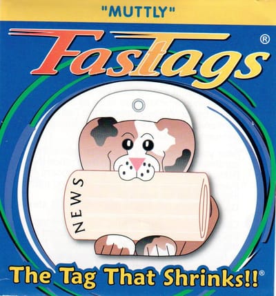 FasTags Hondenpenning om zelf te maken ‘Muttly’