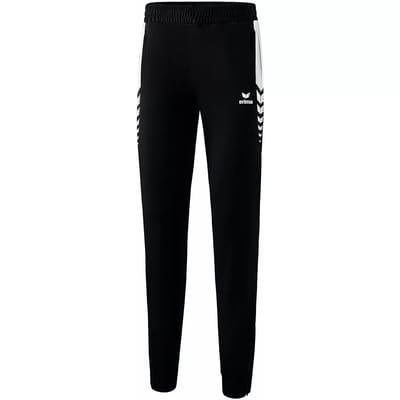 Erima Six Wings Worker Broek Dames - Wit / Zwart | Maat: 36