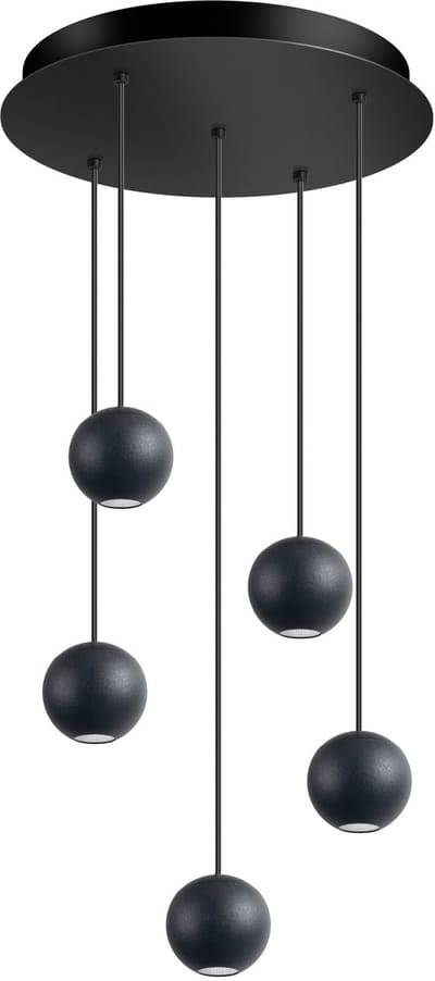 ETH Grace Hanglamp round 5x4w | 400cm kabel| 1800LM