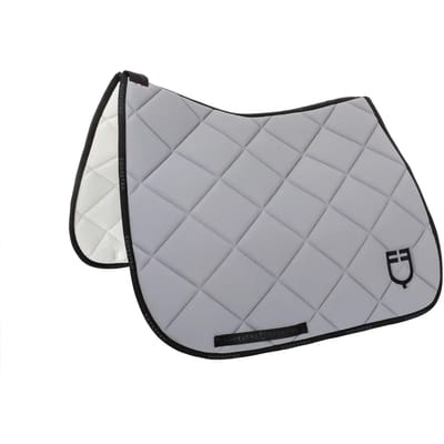 Dressuurtapijt voor paard van technische stof met logo Equestro