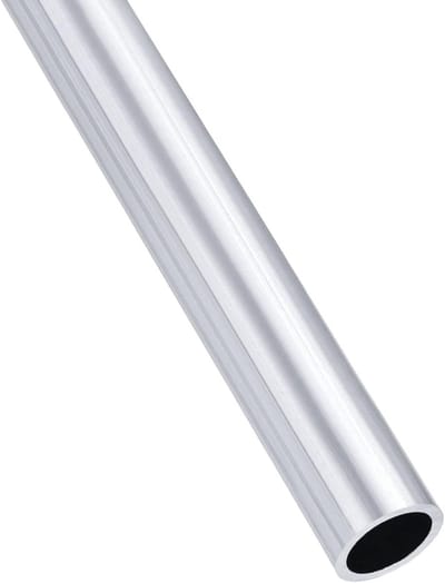 6063 Aluminium Tube 25mm AD x 20mm ID x 300mm L - Ideaal voor Doe-Het-Zelf Projecten, Meubels en Creatieve Klussen
