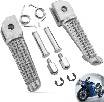 Voorwielpedalen voor Motorfiets - Aluminium Pedalen voor YZF R1, R6 en R6S - Verbeter Grip en Comfort