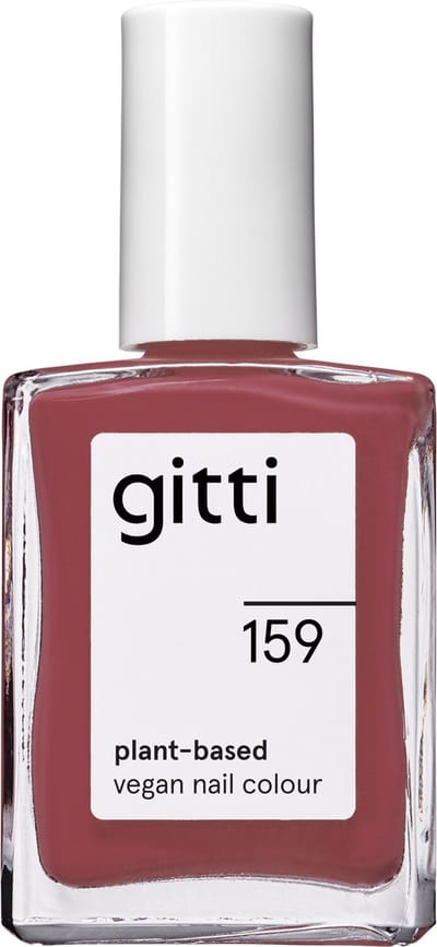 Gitti No. 159 - Rust Sienna Red - nagellak - minimaal 82% natuurlijk - 23 vrij - manicure - blijft 7 dagen zitten