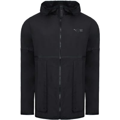 Puma x First Mile WindCell Heren Zwart Geweven Jas