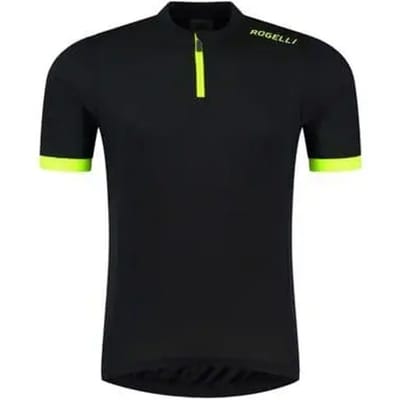 Rogelli Core Fietsshirt Kids - Korte Mouwen - Zwart - 128/140