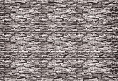 Fotobehang Stone Wall | XL - 208cm x 146cm | 130g/m2 Vlies