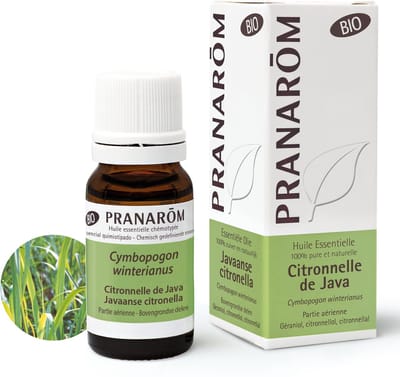 Pranarom - Java Citroengras Etherische Olie - Bio - 10 ml
