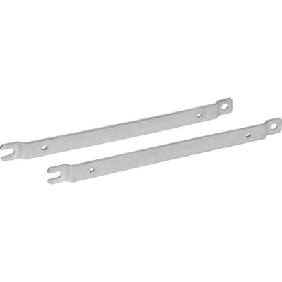 Rittal GA 9121230 Wandhouder Voor wandmontage Plaatstaal 2 stuk(s)
