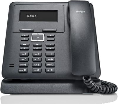 Desktoptelefoon - Bedraad toestel - Zakelijk bellen - HD-Voice audiotechnologie - 11 Kilogram - Zwart