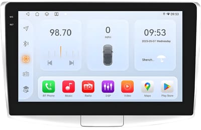 Autoradio met bluetooth - Carplay - Voor Volkswagen Passat B6 / B7 & CC (2010-2015) - Geschikt voor Apple en Android - Stereo - Navigatie - Navigatiesysteem auto - 4GB 32GB