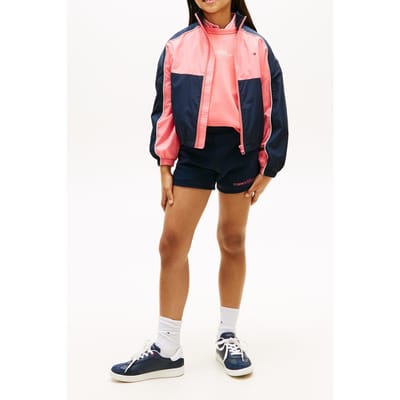 Tommy Hilfiger Girls Glitter Tommy Shorts Dark Night Navy Maat: 8 | Broeken Outlet | Unisex | Blauw