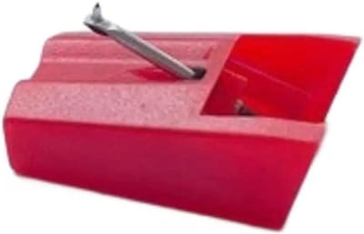 Fonograaf Naald - Platenspeler Naald - Muziek Luisteren - Hoge Gevoeligheid - Standaard Formaat - Rood