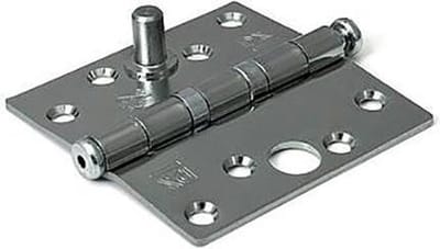 DULIMEX kogellagerscharnier met dievenpen rechte hoeken 89 x 89mm SKG*** verzinkt staal