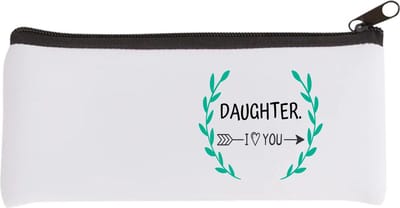 Akyol - daughter i love you Etui - Dochter - de liefste dochter - verjaardag - cadeautje voor dochter - dochter artikelen - kado - geschenk - 20 bij 9 cm