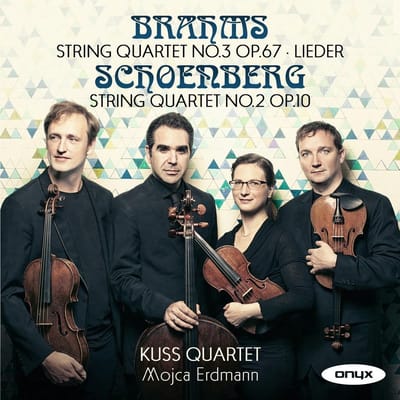 Mojca Erdmann & Kuss Quartet - Brahms: String Quartet No. 3; Lieder | Schoenberg: String Quartet No. 2, Op. 10 (CD)