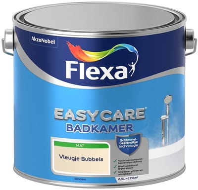 Flexa - Easycare Badkamer - Vleugje Bubbels - Mengverf - 2,5 L