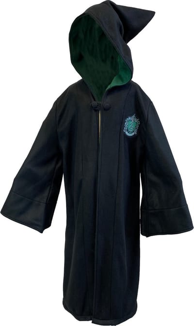 Harry Potter "Slytherin" Replica Tovenaars Gewaad hooded oversized lounger kids series Unisex