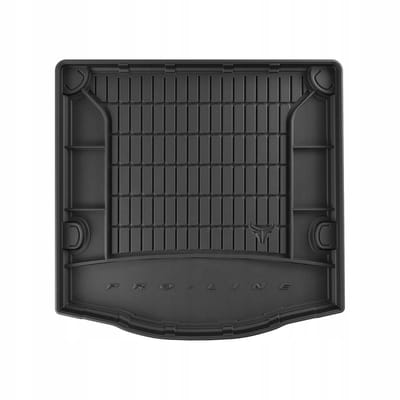 FROGUM PROLINE 3D Set - Rubberen Automatten + Kofferbakmat - Geschikt voor FORD Focus Mk3 Sedan (2010-2018) - Thuiskomer reservewiel - Zwart
