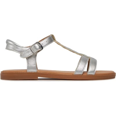 GEOX J SANDAL KARLY GIRL Zilver 30 EU