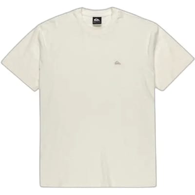 Quiksilver Slub Roundneck Heren T-shirt Eqykt04391-wbk0 - Kleur Wit - Maat S