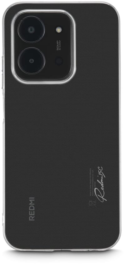 Hama hoesje geschikt voor Redmi 15C - Always Clear - Transparant