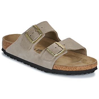 Dames suède leren sandalen Birkenstock Arizona