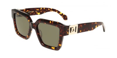 Ferragamo SF2084S Dark tortoise 53/19/145 WOMAN Zonnebrillen