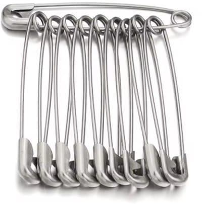 Veiligheidsspelden - Naai Accessoire - Multifunctioneel - Safety Pins - 12 Stuks - 5CM - Zilverkleurig