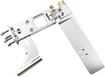 Boot Roeier Aluminium - Stuurroer Bootonderdeel - Watersport Verbeteren - Duurzame Aluminium Legering - 110 mm Lengte - Zilver