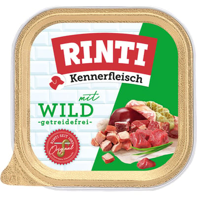 Voordeelpakket Rinti "Kennerfleisch" 9 x 300 g - Wild